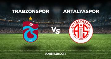 Trabzonspor – Antalyaspor ÖZETİ izle! MAÇIN GOLLERİ! Trabzonspor – Antalyaspor MAÇ ÖZETİ izle! Trabzonspor – Antalyaspor maçı kaç kaç bitti?