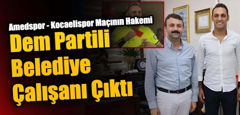 Amedspor maçı sonrası Kocaelisporlu Ahmet Oğuz, hakemi hedef aldı: Sonuçta doğulu