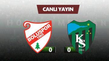 Boluspor – Kocaelispor (Canlı anlatım)